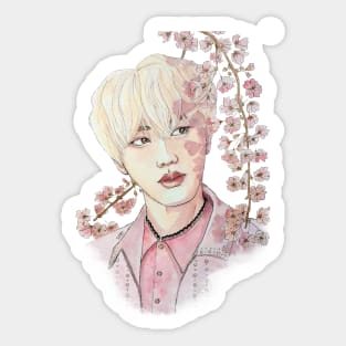 Pink Seokjin Sticker